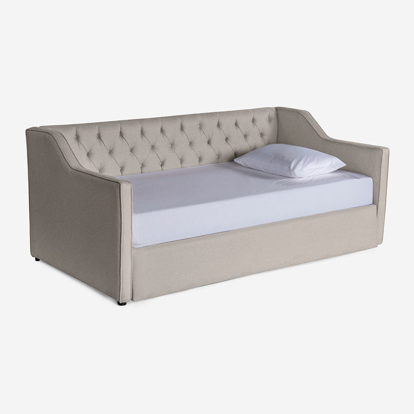 Daybed Coralia - Gris Claro / No incluye colchón - Outlet