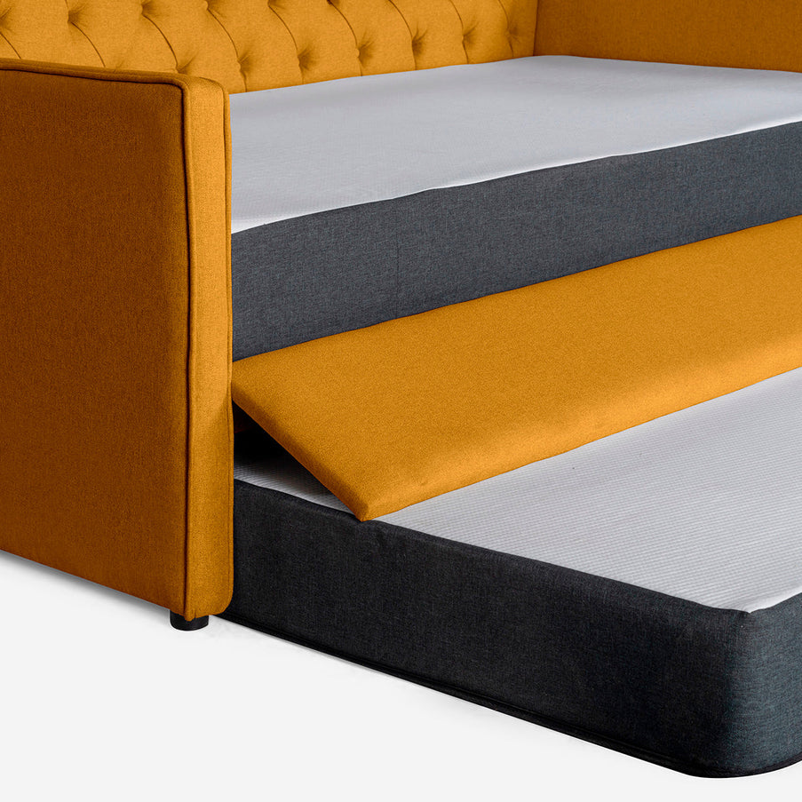 Daybed Coralia - Mostaza  / No incluye colchón