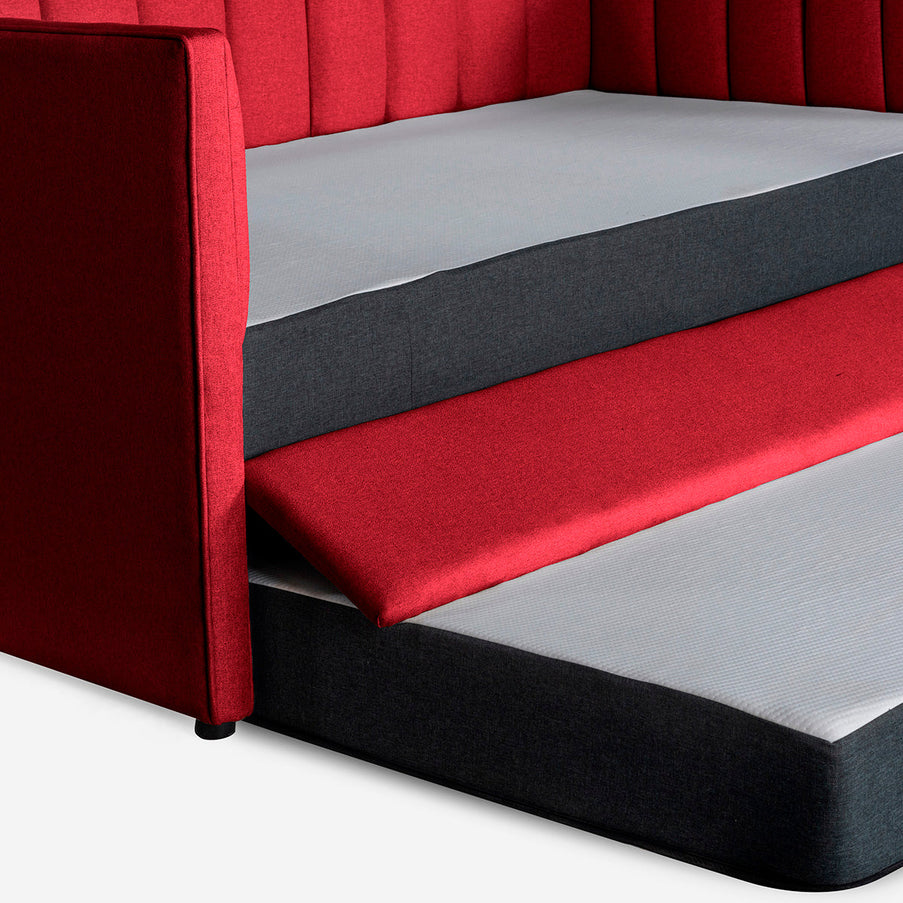 Daybed Gambino - Rojo / No incluye colchón