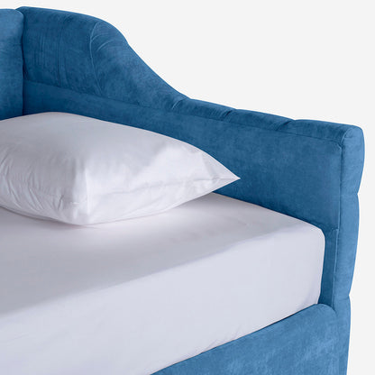 Daybed Makora Massimo Azul Terciopelo - Outlet