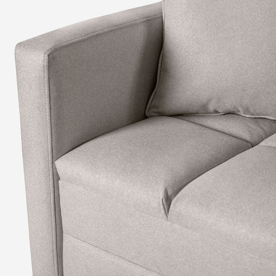 Sofá Love Seat Arami - Gris Claro