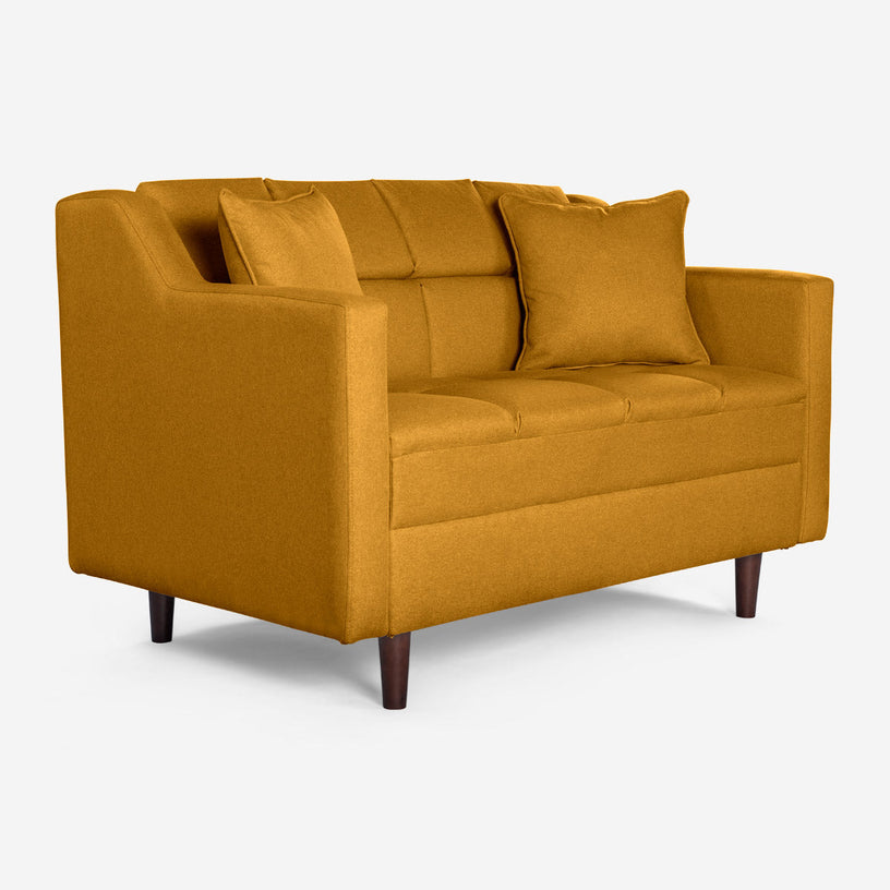 Sofá Love Seat Arami - Mostaza