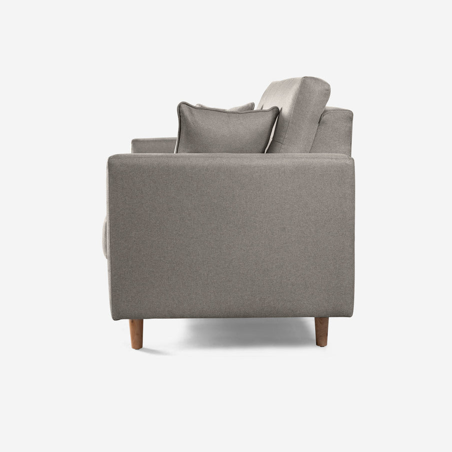 Sofá Love Seat Aria - Gris Claro