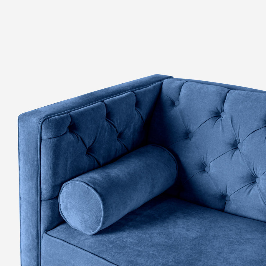 Sofá Love Seat Banks - Azul