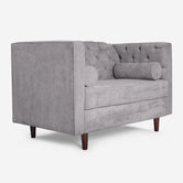 Sofá Love Seat Banks - Gris Claro