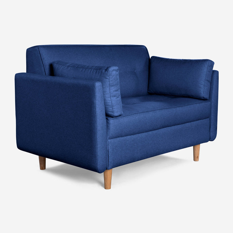 Sofá Love Seat Bellini - Azul