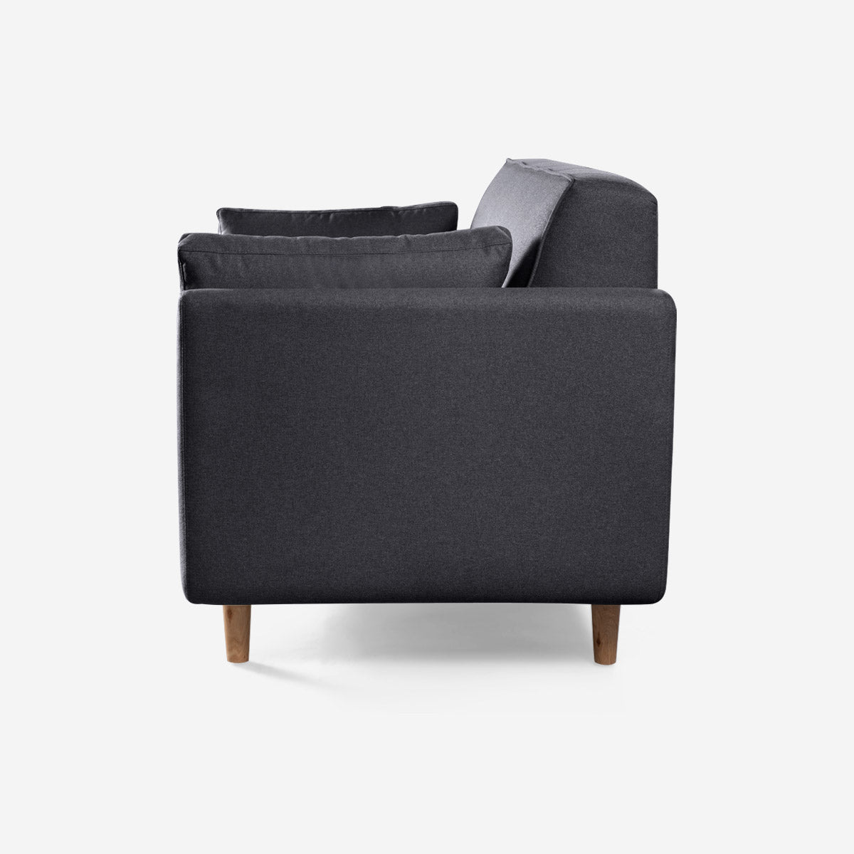 Sofá Love Seat Makora Bellini Gris Oxford Lino De 2 Plazas - Outlet
