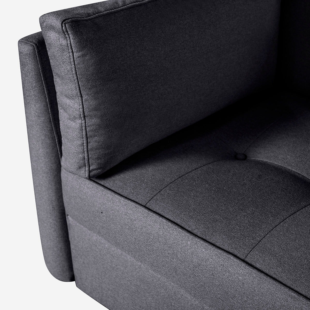 Sofá Love Seat Makora Bellini Gris Oxford Lino De 2 Plazas - Outlet
