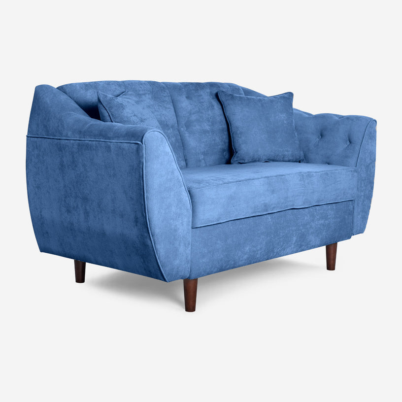 Sofá Love Seat Clooney - Azul