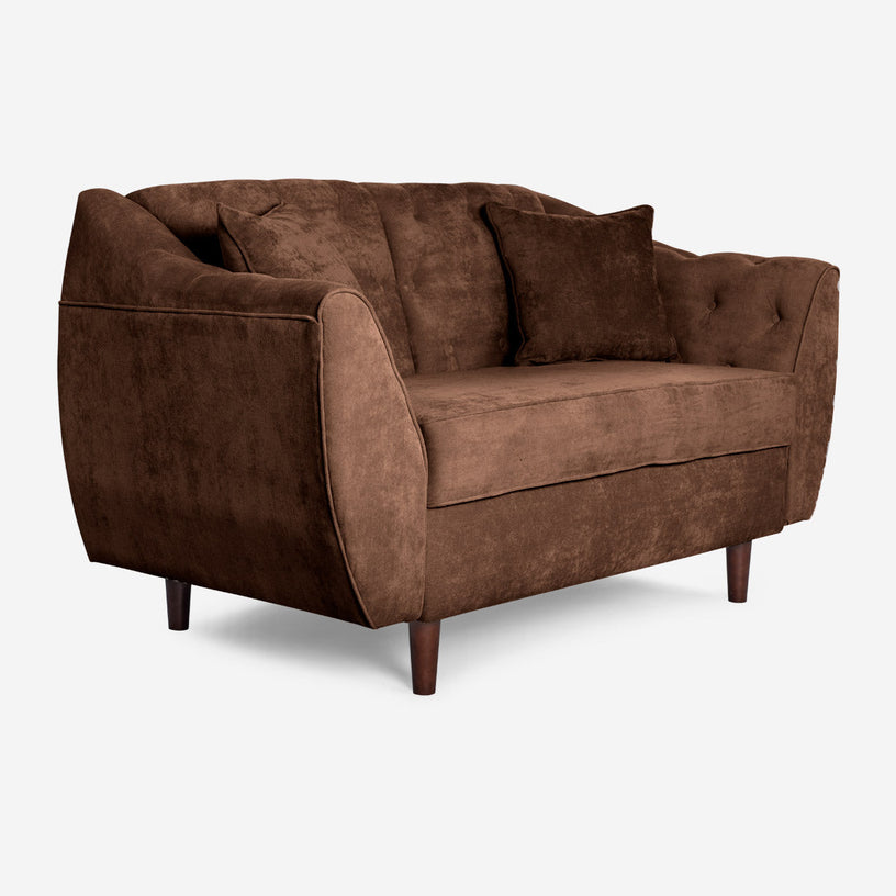 Sofá Love Seat Clooney - Chocolate