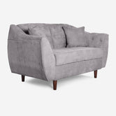 Sofá Love Seat Clooney - Gris Claro