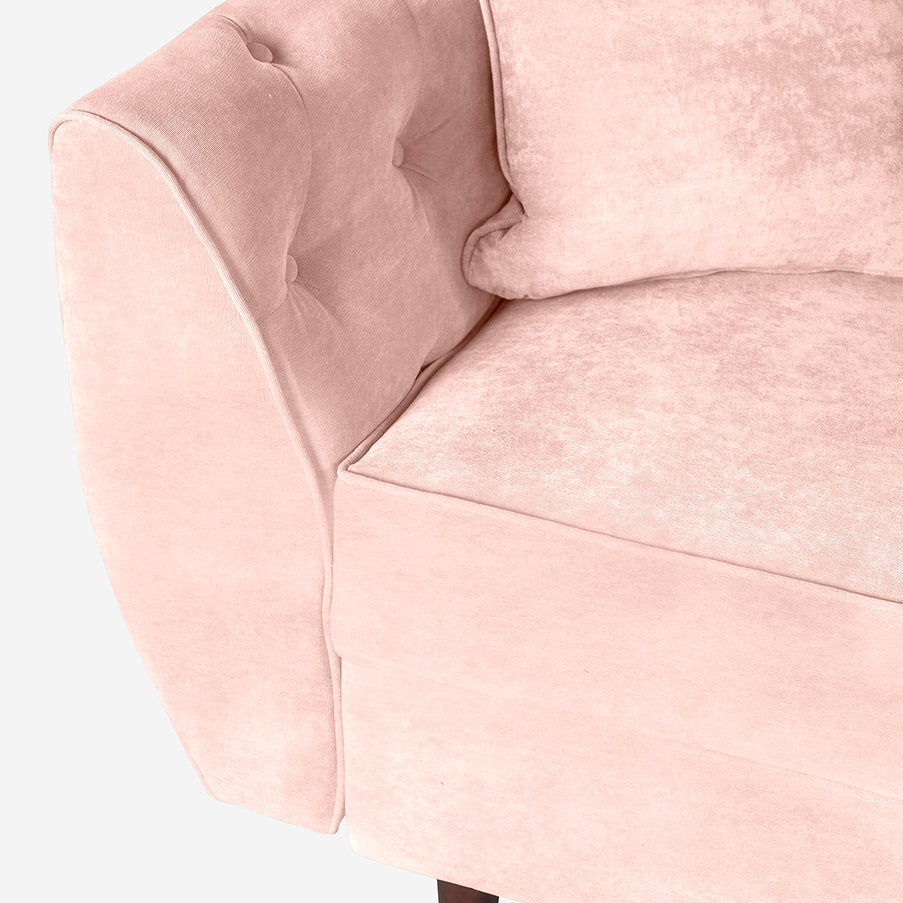 Sofá Love Seat Clooney - Palo de Rosa