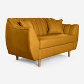 Sofá Love Seat Eliana - Mostaza