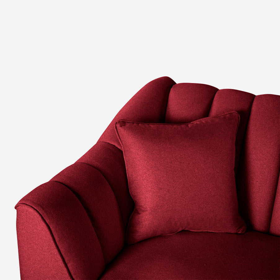 Sofá Love Seat Eliana - Rojo