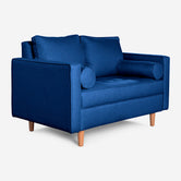 Sofá Love Seat Fallon - Azul