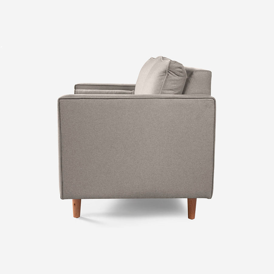 Sofá Love Seat Fallon - Gris Claro