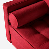 Sofá Love Seat Fallon - Rojo