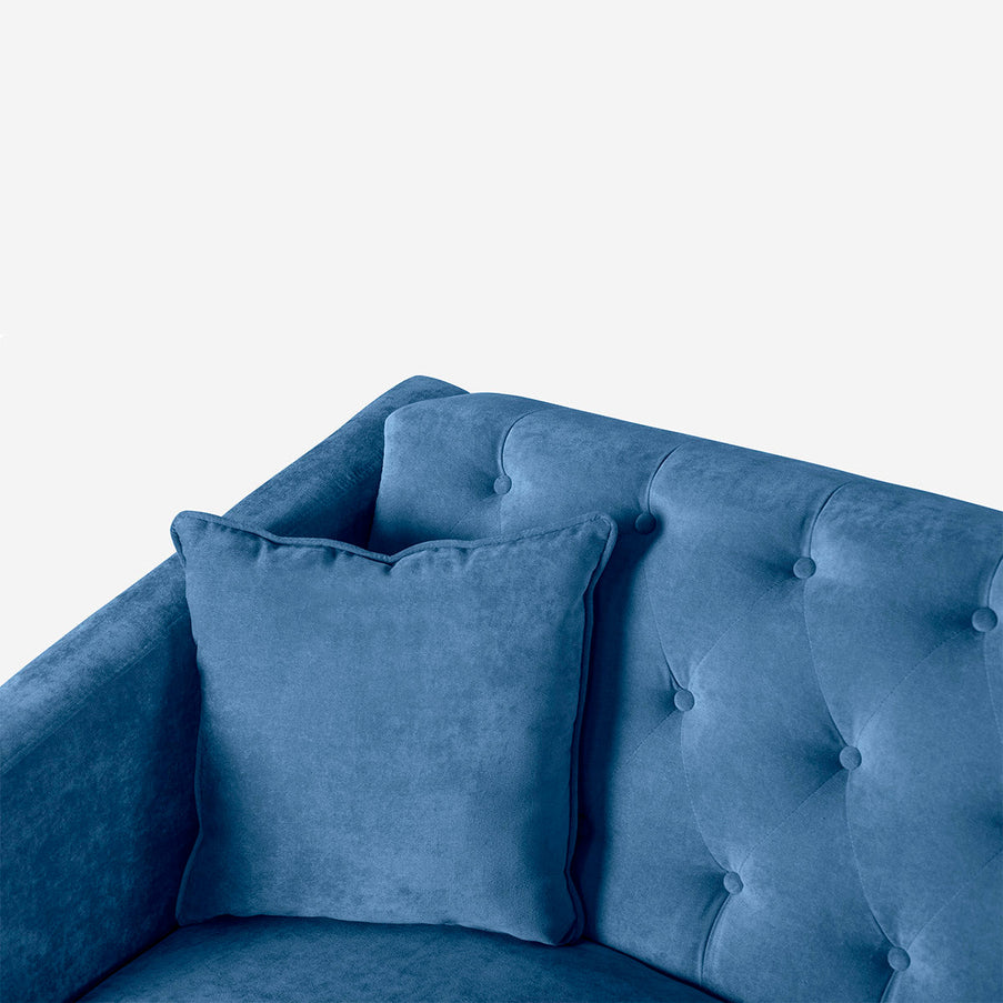 Sofá Love Seat Ivanka - Azul