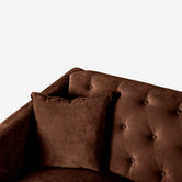 Sofá Love Seat Ivanka - Chocolate