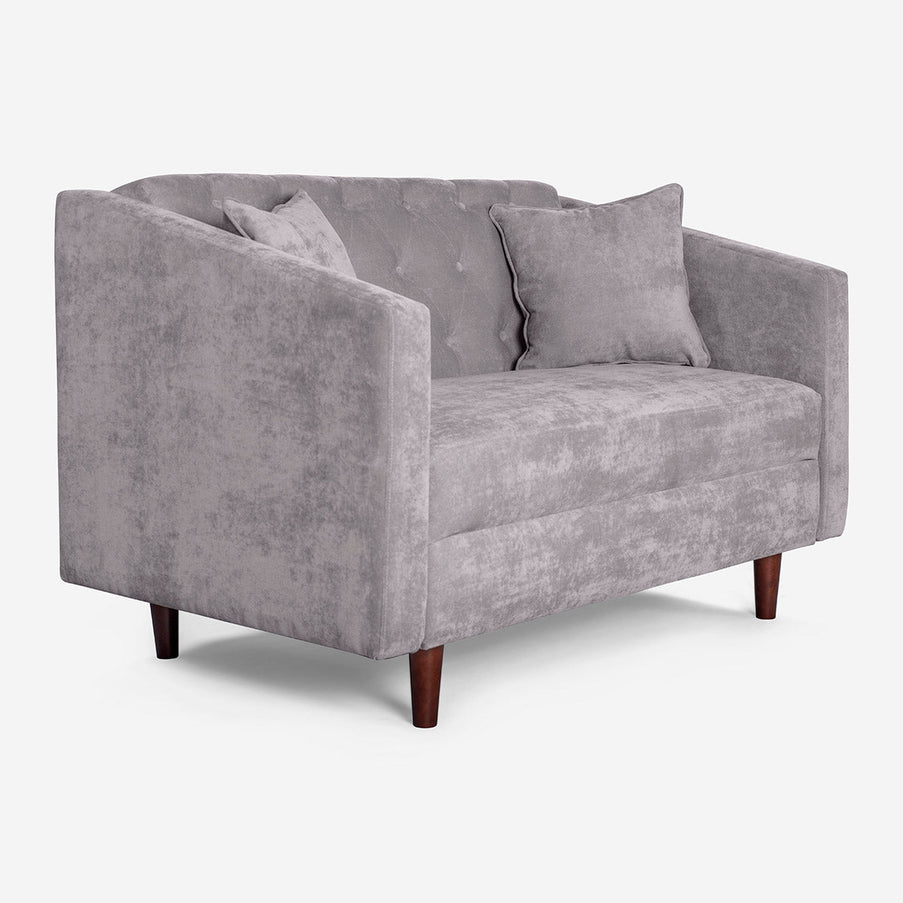 Sofá Love Seat Ivanka - Gris Claro