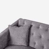 Sofá Love Seat Ivanka - Gris Claro