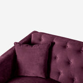 Sofá Love Seat Ivanka - Morado