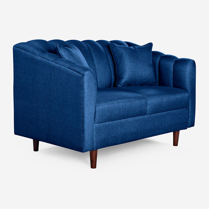 Sofá Love Seat Jax - Azul