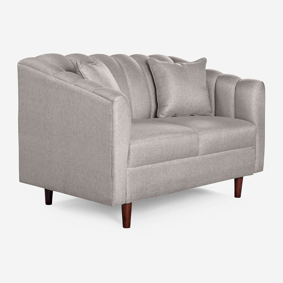 Sofá Love Seat Jax - Gris Claro