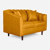 Sofá Love Seat Jax - Mostaza