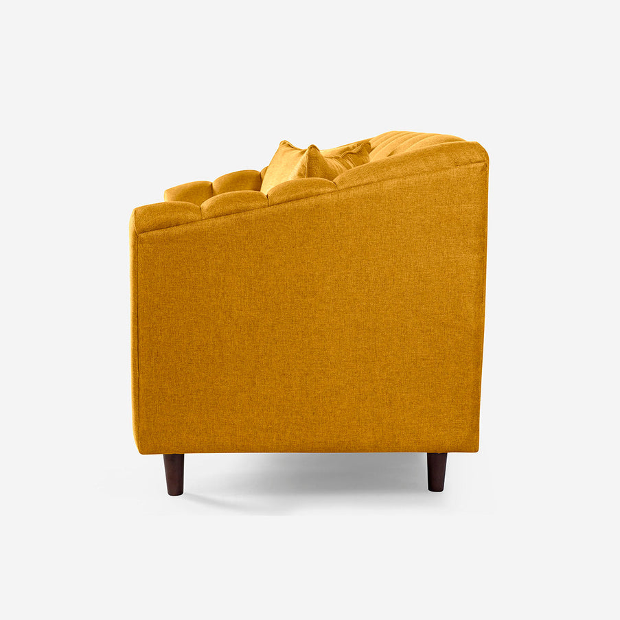 Sofá Love Seat Jax - Mostaza