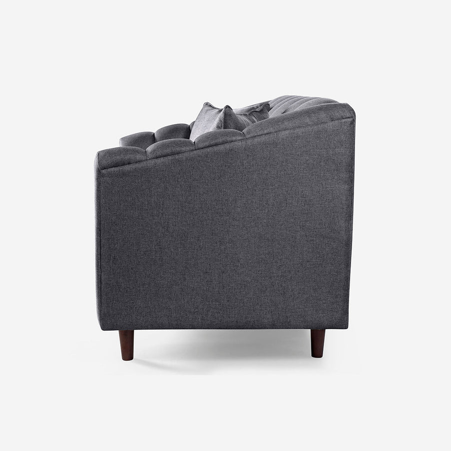 Sofá Love Seat Jax - Gris Oxford