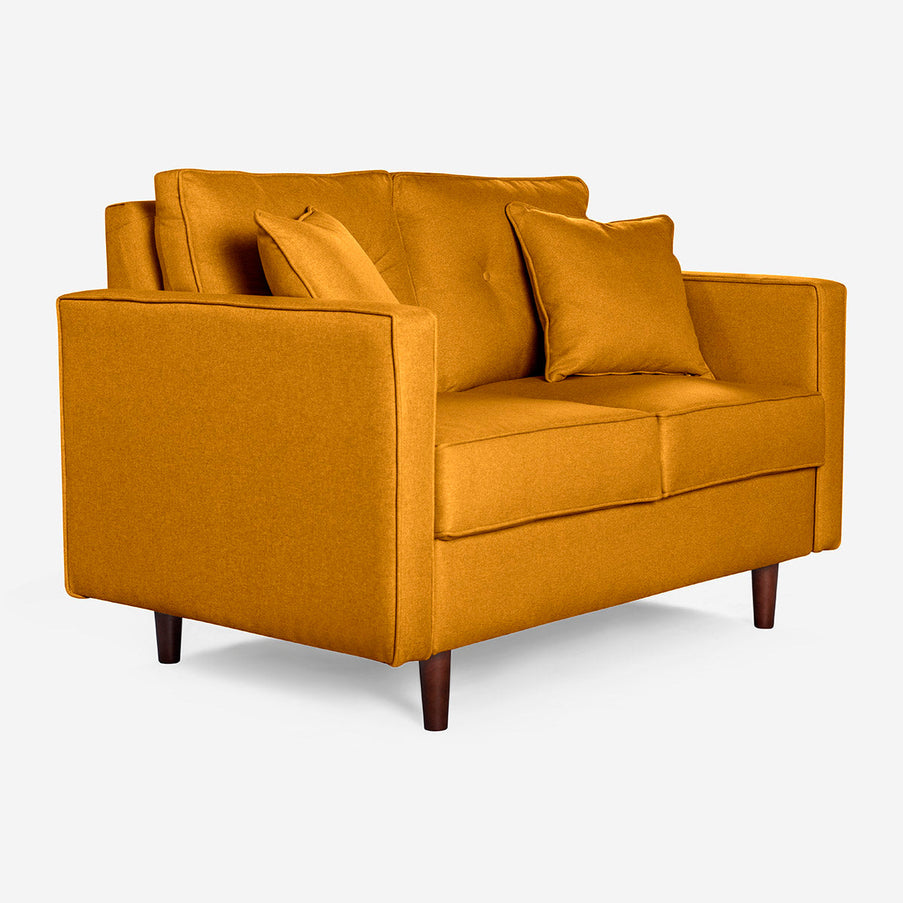 Sofá Love Seat Marzana - Mostaza