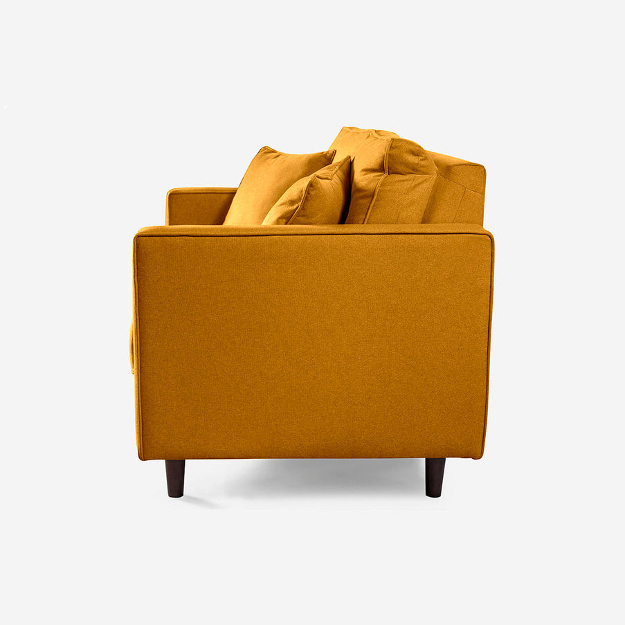 Sofá Love Seat Marzana - Mostaza