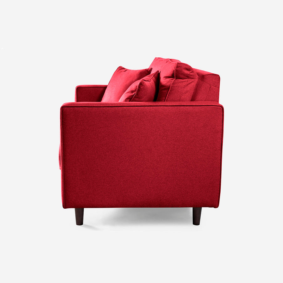 Sofá Love Seat Marzana - Rojo