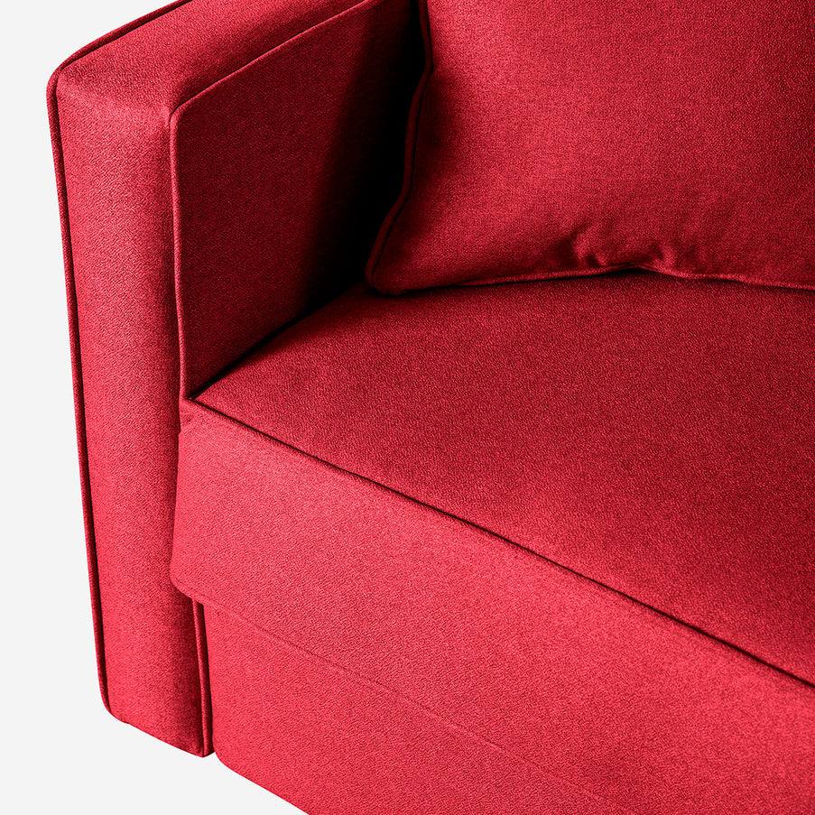 Sofá Love Seat Marzana - Rojo