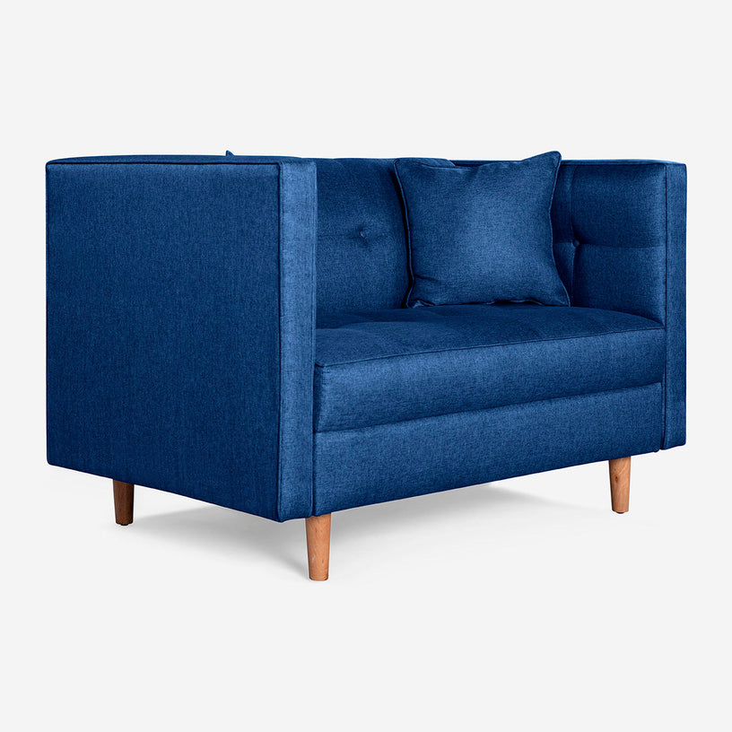 Sofá Love Seat Milliani - Azul