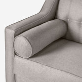 Sofá Love Seat Mimosa - Gris Claro