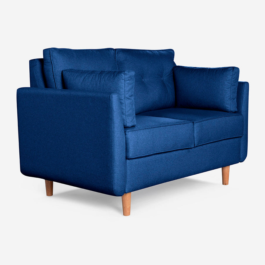 Sofá Love Seat Penny - Azul