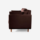 Sofá Love Seat Penny - Chocolate