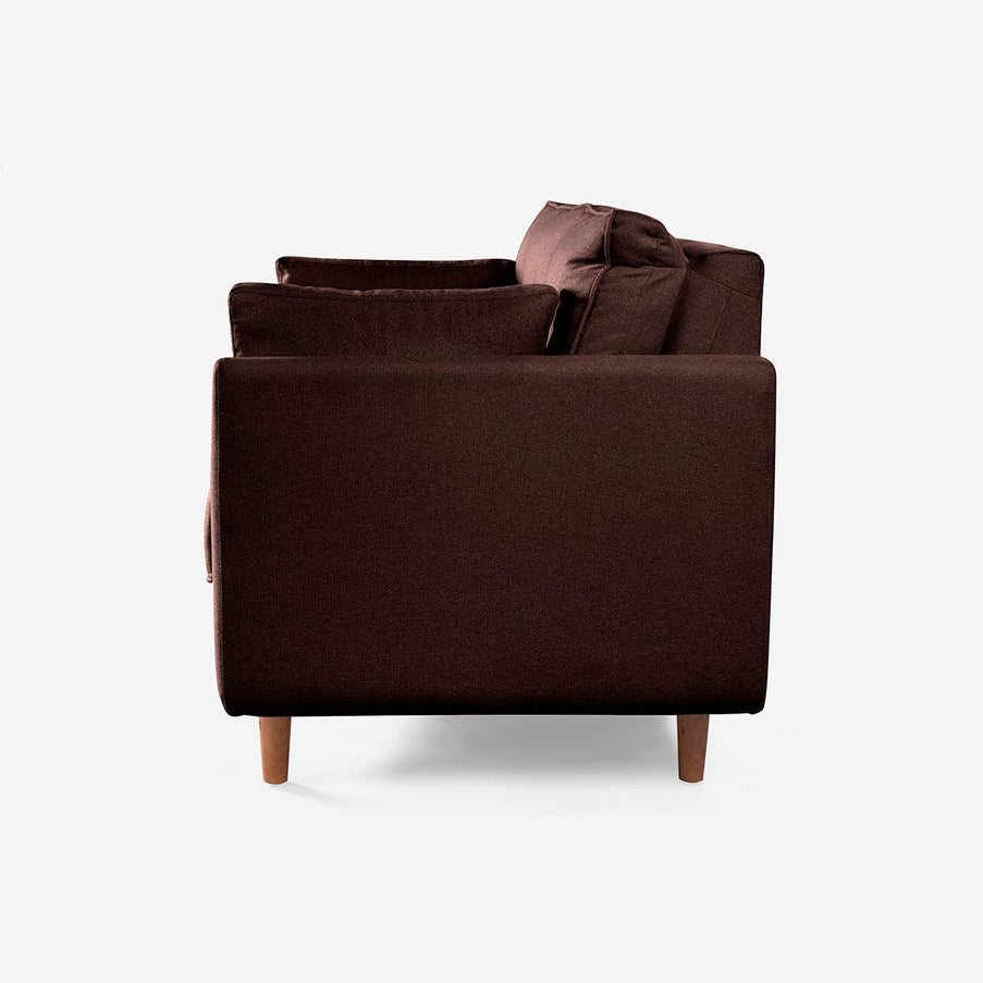 Sofá Love Seat Penny - Chocolate