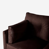 Sofá Love Seat Penny - Chocolate