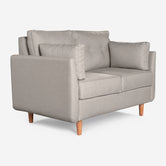 Sofá Love Seat Penny - Gris Claro