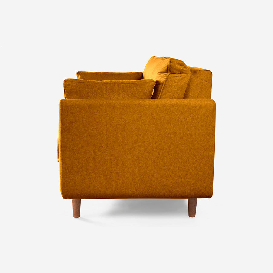 Sofá Love Seat Penny - Mostaza