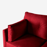 Sofá Love Seat Penny - Rojo