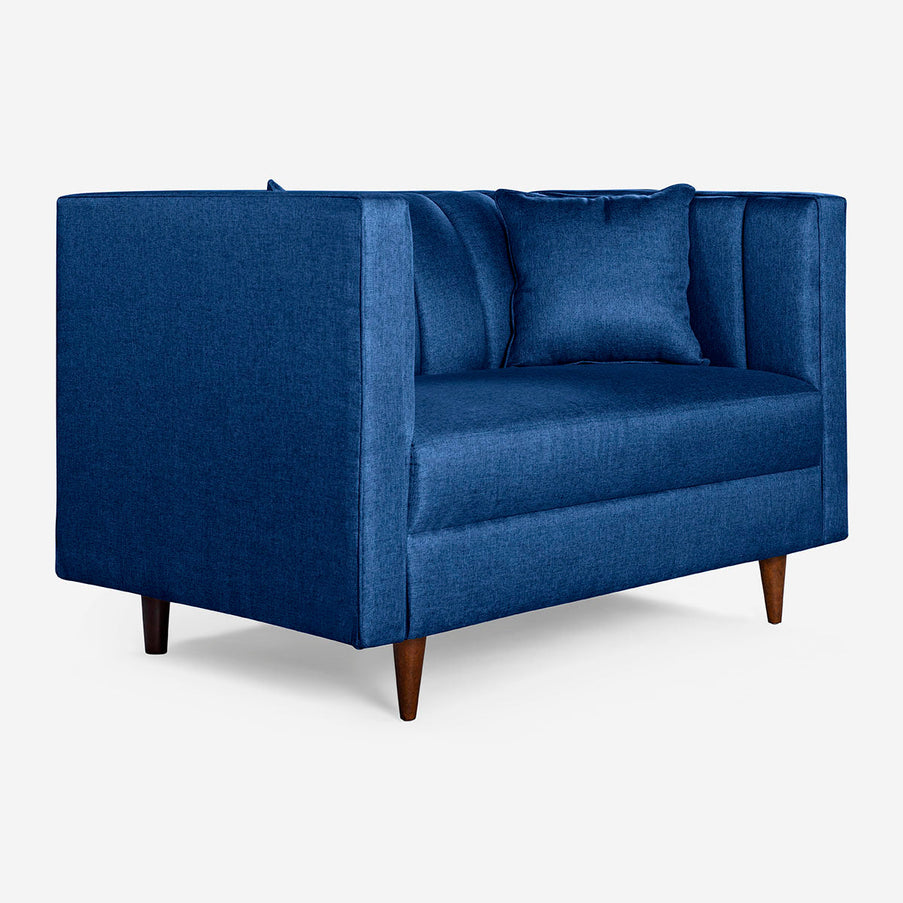 Sofá Love Seat Piccola - Azul