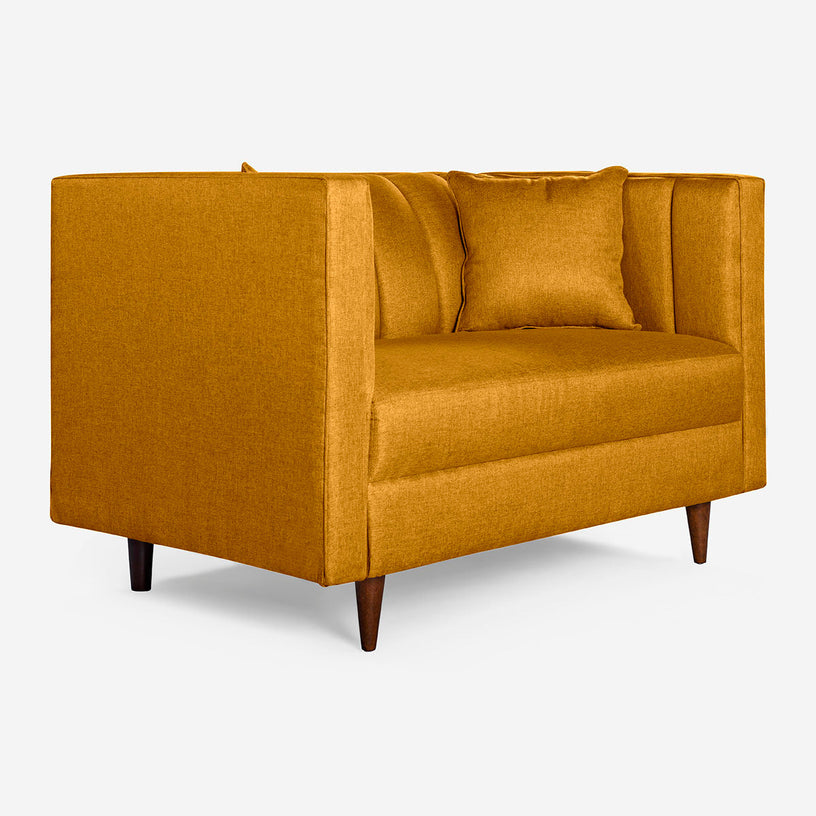 Sofá Love Seat Piccola - Mostaza