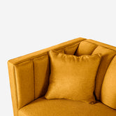 Sofá Love Seat Piccola - Mostaza