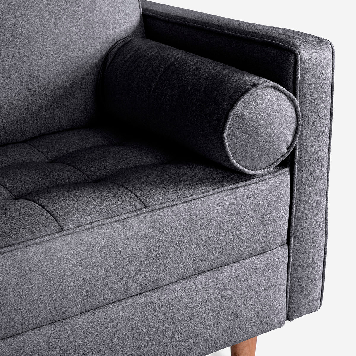 Sala Esquinera Cerati Color Gris Oxford