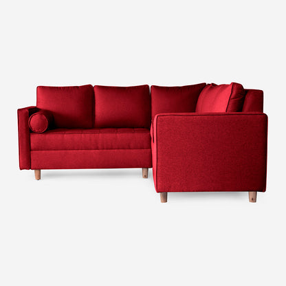 Sala Esquinera Cerati Color Rojo