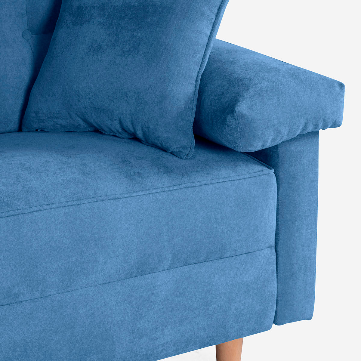 Sala Esquinera Elton Color Azul